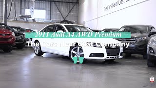 2011 Audi A4 AWD Premium - The Cars Near Cost Company