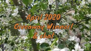 April 2020 #yarn Giveaway Winner! & chat |Fiber Arts Vlog