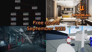 Unreal Engine free assets September 2023