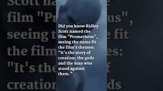 Prometheus (2012) Interesting Fact