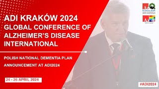 ADI2024 | Announcement for Polish National Dementia Plan