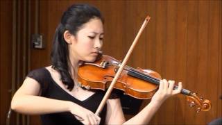 Giustina Chu played Beethoven - Sonata for Violin and Piano No. 8 in G major - 1st movement