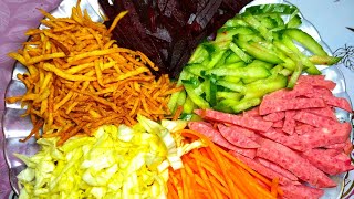 НА НОВЫЙ ГОД 2022 ! ПРАЗДНИЧНЫЙ САЛАТ 🥗🥗🥗