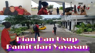 Rian Dan Usup Pamit mau kerja  #sinauhurip #pratiwinoviyanthi #purnomobelajarbaik #egoadriano