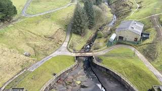 View From The Top of A Dam