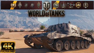 Zadymka - Sand River map - 8 Kills - 3,7K Damage World of Tanks