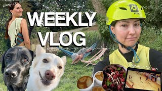 WEEKLY VLOG 🚴/ decyzje na budowie / otwieram bar mleczny xD 🥘/ Gdynia rowerem / Misia 💔