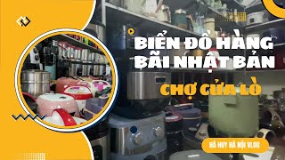 ĐI CHỢ HÀNG BÃI NHẬT BẢN - Go To The Market Second - Hand Goods From Japan - Hà Huy Hà Nội Vlog #169