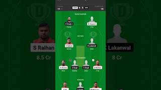 RBMS vs ROR match dream11 team production। RBMS vs ROR match dream 11 team।#shorts #ytshorts #dream