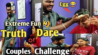 Truth or Dare Challenge in Tamil | Worst Dare challenge 😜 | Couples Challenge