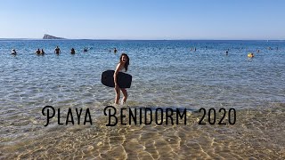 ¿Cómo es ir a la playa en Benidorm 2020?