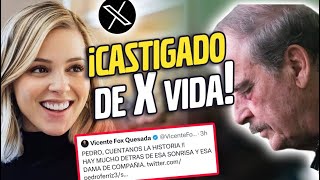 ¡LO SACARON DE TWITTER! ¿PORQUE LE CANCELARON SU CUENTA A VICENTE FOX?