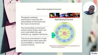 Understanding the Global Marketing Environment