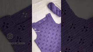 Eyelet crochet top #crochet #crochetpatterns #diy #crochetfashion #crochetpattern #knitting #croche