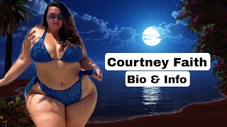 Courtney Faith ✅ curvy haul Model | Plus size fashion model | Instagram star biography and wiki