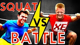 Squat Challenge | Beugen bis zum Zusammenbrechen || Stream of fortitude Battle #3