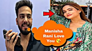 @ElvishYadavVlogs Prank Call On @ManishaRaniComedy || Elvish Yadav And Manisha Rani #elvishyadav