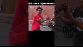 Ishowspeed gets stream sniped in Indonesia 🇮🇩 #ishowspeed #speed #indonesia #vivia alvid#mrbeast