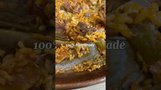 Homemade Paella Valenciana #paellavalenciana #homemadefood #paella #foodvlog