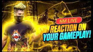 NM GAMER LIVE CHANNEL RECOVER 😁FREE FIRE LIVE STREEM