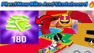 Pk xd 100 Gems Skateboard | 180 Gems Top up Pk xd