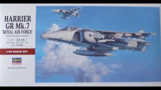 Harrier build Part 1