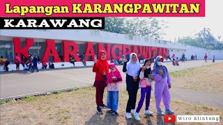 Olahraga di Lapangan Karangpawitan Karawang