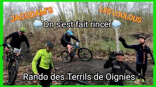 #Rando #vtt La rando des terrils 2023 de Oignies, on s'est fait rincer 😂