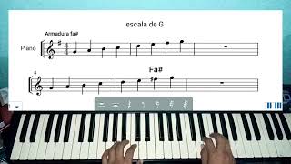 alteraciones en el piano/teclado, sostenido, bemol, doble sostenido, doble bemol y becuadro 🎶🎼🎹.