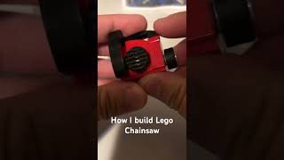 #shorts #lego #chainsaw how I build lego Chainsaw