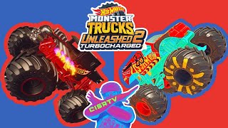 Hot Wheels Unleashed 2 Turbocharged MONSTER TRUCK Full Playthrough | BONE SHAKER & DEMO DERBY | Pt 3