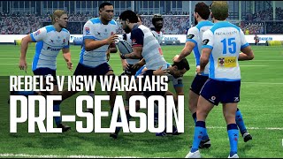 Rebels v Waratahs: Super Rugby Pre-Season 2024 Sydney - Rugby Challenge 4