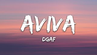 AViVA - DGAF (Lyrics)