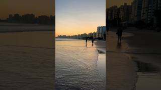 Final de tarde na Praia do morro -Guarapari-ES #shortsvideo #youtubeshorts #guarapari