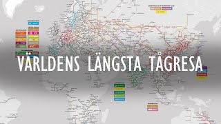 Tågjulkalendern - Lucka 6: Den längsta tågresan du kan göra