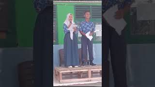 Penyampaian visi misi calon ketua osis