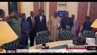 Jubilation as Supreme court strikes out Atiku and Obi suits against President Tinubu.