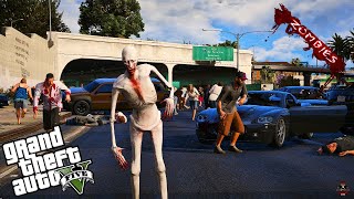 GTA 5 - Los Santos City Becomes Zombie Land || Part 11 || GTA 5 MODS