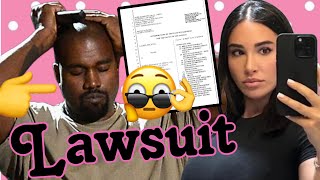 Kanye west HIT with a very disturbing lawsuit from his EX assistant Lauren🍿🤮Shocking text🤐