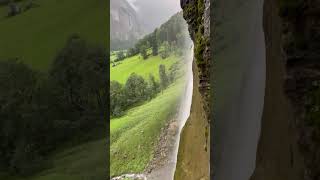 Beautiful Lauterbrunnen Valley in Switzerland