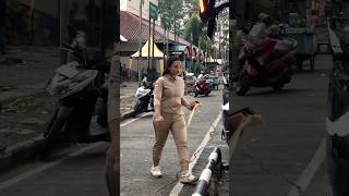 MBAK SALSA JALAN ANGKATAN SORE WITH SEMERU “MOSCOW” #trending #shorts