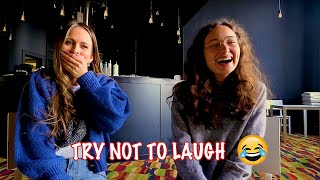 Try Not To Laugh: Sarah en Clarice kijken naar de grappigste bloopers