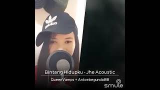 BINTANG HIDUPKU ● IPANK LAZUARDI ● COVER VOCAL FT INDRIANI ● SMULE JON.😂😂😂