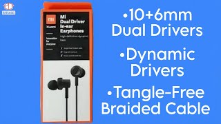 Unboxing of Mi Dual Drivers Earphones