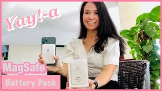 iPHONE MAGSAFE BATTERY PACK / APPLE MAGSAFE BATTERY PACK FOR iPHONE /  YAYA UNBOXING & REVIEW