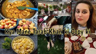 Tarab Khan ne shoutout k pese leya? | Kuch Zaroori Batain | Cooking and routine with Nabeela