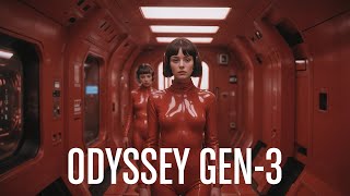 “ODYSSEY GEN-3” | AI-generated music video | Runway GEN-3