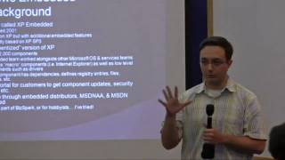 Windows Embedded Architecture P1 - Silvio Fiorito - AFK Fest 2009