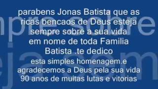 90 anos de muita lutas e vitórias parabéns pai