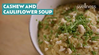 Zoe's cashew and cauliflower soup